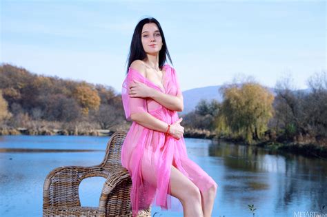 Sexy Teen Polly Naked By The Lake Metart Sheer Pink Polly Pure Porn Pic