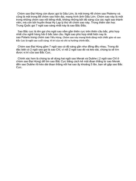 Chòm Sao Pdf