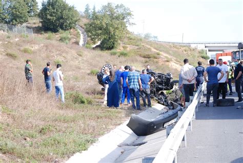 Son Dakika Haberi Kuzey Marmara Otoyolu Ndaki Kazada Anne Ve Baba