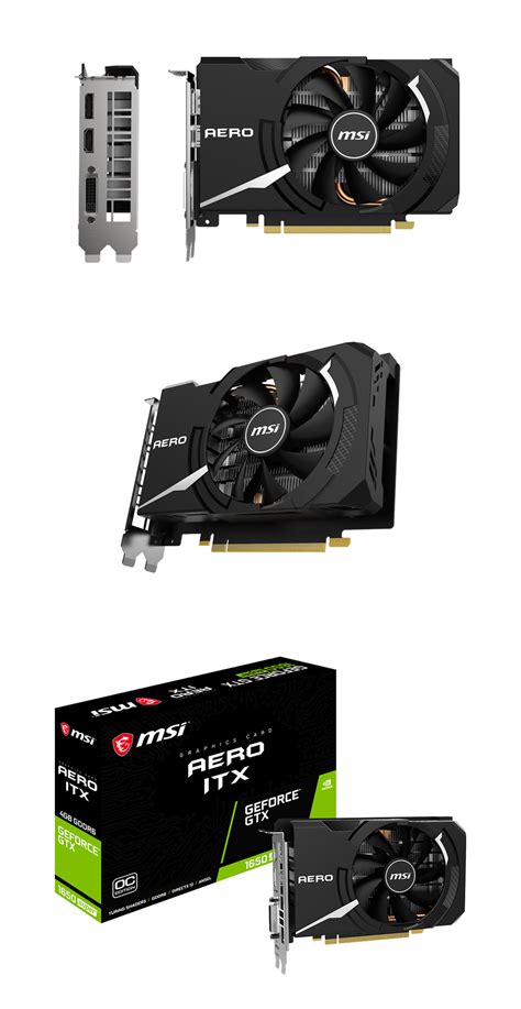 Buy Msi Geforce Gtx 1650 Super Aero Itx Oc 4gb [gtx1650s Aero Itx Oc] Pc Case Gear Australia