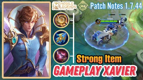 RETURN FOR XAVIER Gameplay Hero Xavier Mobile Legends Bang Bang