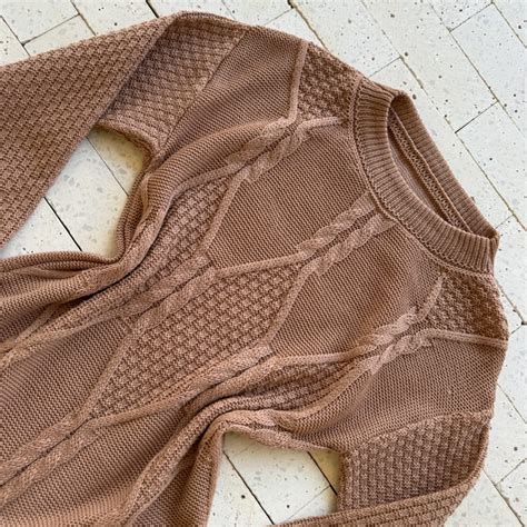 BLUSA TRICO DETALHE TRAMA LOSANGO LUXO NUDE Dondoca Moda Feminina