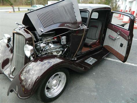 1933 Dodge Pickup Hot Rod Truck 327 V8 Automatic Chopped Suicide Doors For Sale