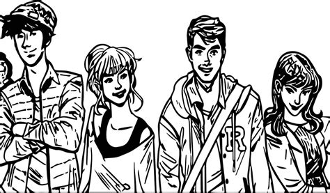 Free Printable Riverdale Coloring Page Download Print Or Color