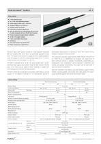 Cortina fotoeléctrica de seguridad SG 1 series Telco Sensors