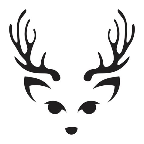 Deer Pumpkin Carving Patterns Free Pdf Printables Printablee