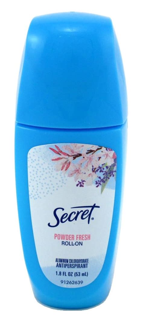 Secret Deodorant Powder Fresh 18 Ounce Roll On 53ml