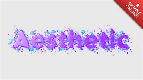 Aesthetic Text Effect Generator