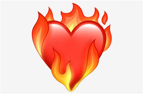 Qué significa el emoji del corazón en llamas en WhatsApp