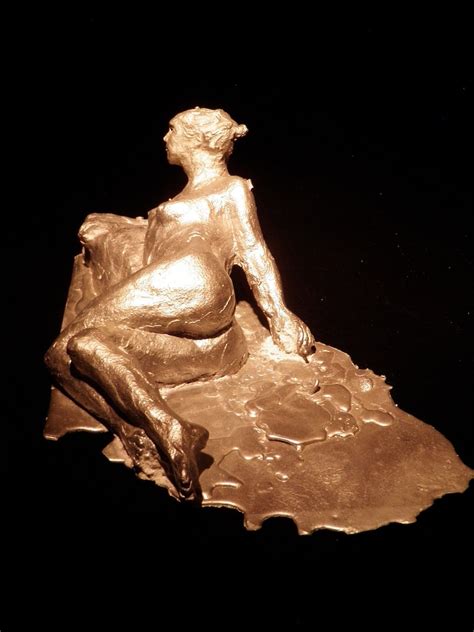 Nude Figure Metal Sculpture Erotic Art Lost Wax Aluminum Etsy