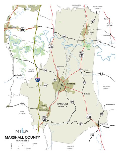 Map Room – City of Lewisburg, TN