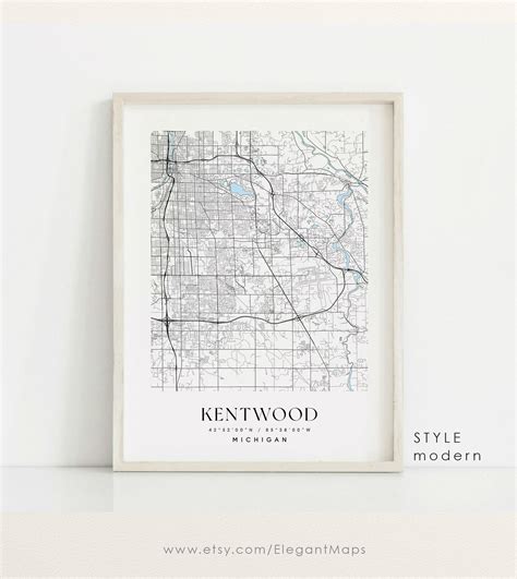 Kentwood Mi Map at Chelsea Elyard blog