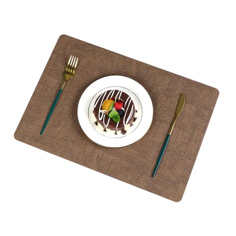 placemat rectangle pvc cotton yanadecormy