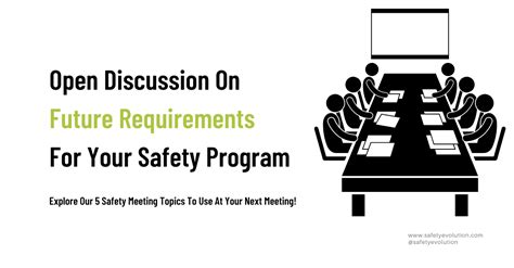 5 Elements Of The Perfect Safety Meeting Roadmap