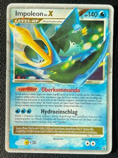 Impoleon DP11 Ultra Rare Holo Pokémon Black Star Promo Kaufen auf Ricardo