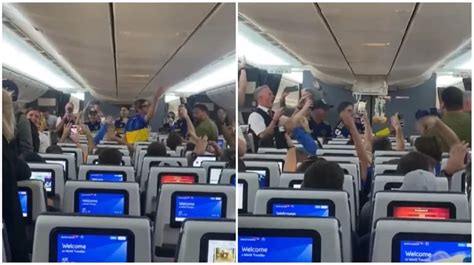 Locura En Un Vuelo De Hinchas De Boca A R O De Janeiro Ocurri Lo