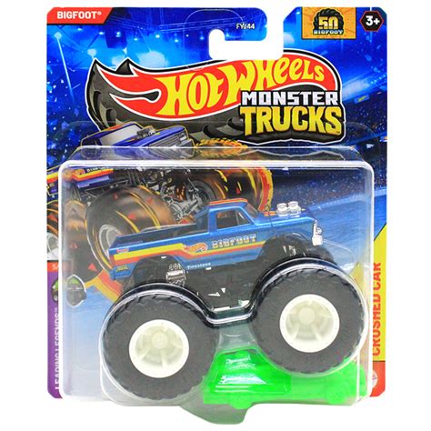 Đồ Chơi Mô Hình Siêu Xe Tải Quái Vật Monster Trucks Hot Wheels FYJ Bi FAHASA