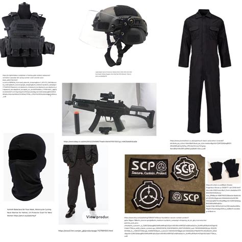 equipment list   mtf cosplay     rscp