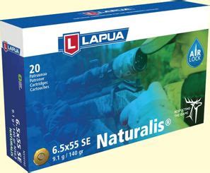 Lapua Naturalis 6 5x55 9 1g