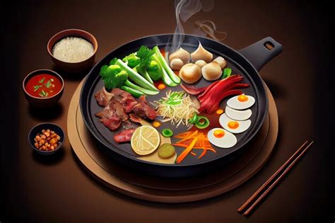 Premium Photo Chinese Hot Pot Food