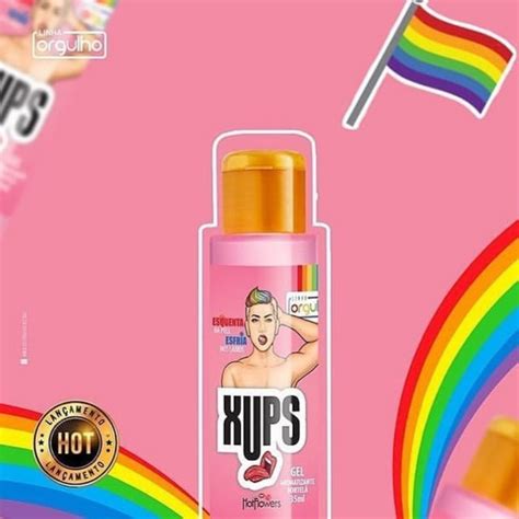 Gel Xups Aromatizante Linha Orgulho G Hot Flowers Shopee Brasil