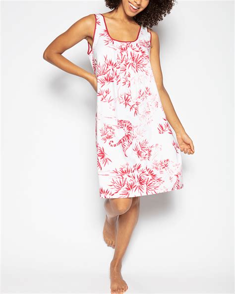 Kristen Tiger Print Chemise TKD Lingerie