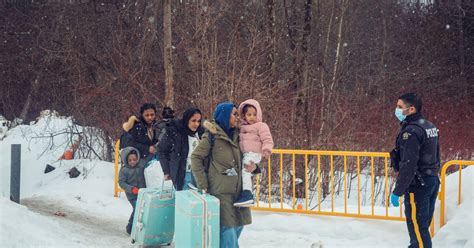 A Roxham Le Canada Montre Le Chemin Aux Demandeurs Dasile Lib Ration