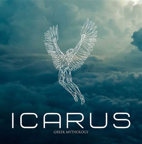 Icarus Greek Mythology Logo