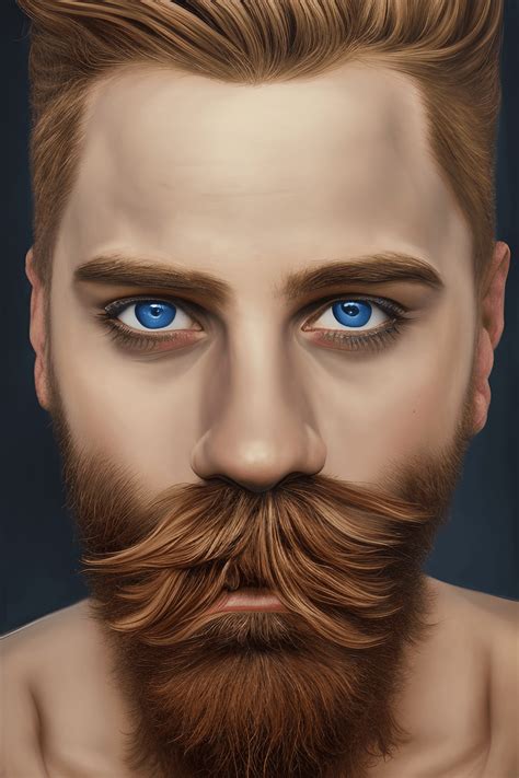 Superbe Homme Gay Barbu Hyper D Taill K Avec Une Poitrine Poilue Creative Fabrica