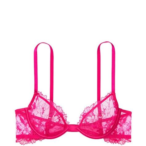 Victoria S Secret Intimates Sleepwear Nwt Victorias Secret Hot Pink Lace Unlined