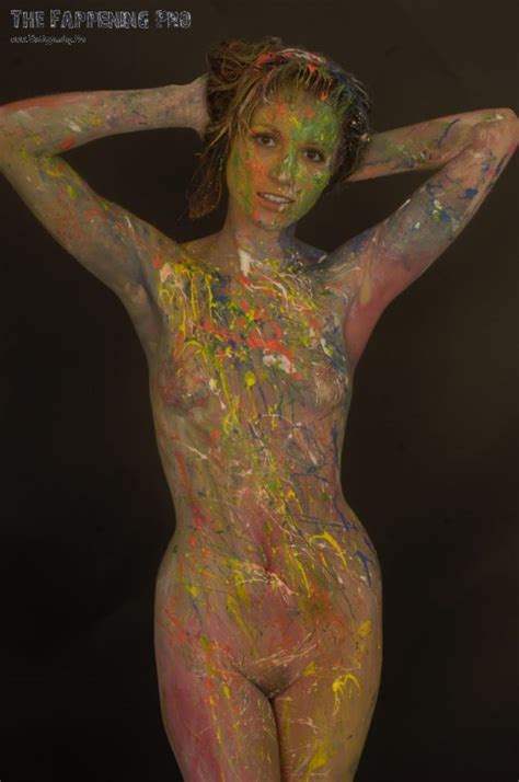 Becca Scott Nude Bodypaint Photos The Fappening