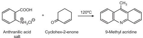 Synthesis and Reactions of Acridine - Solution Parmacy