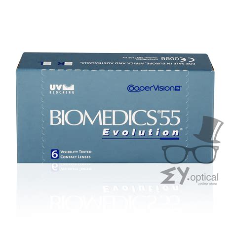 Cooper Vision Biomedics 55 Evolution 6 Pack Contact Lenses