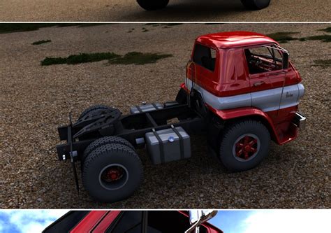 Dodge L700 Tilt Cab Truck 1969 Cgtrader