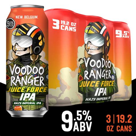 Voodoo Ranger Juice Force Hazy Imperial Ipa Beer 3 Pack 192 Fl Oz