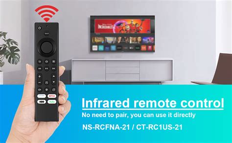 Amazon Ns Rcfna Ct Rc Us Ir Replacement Remote Control Fit