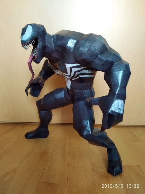 Venom Papercraft 3 By Sunto2 On Deviantart