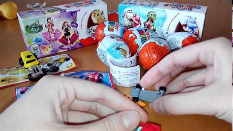 Kinder Surprise Eggs Hot Wheels Sprinty Disney Fairies YouTube