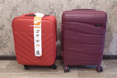 Чемодан Airport унисекс, 50х34х20 см - «Самый дешевый чемодан в размере ...