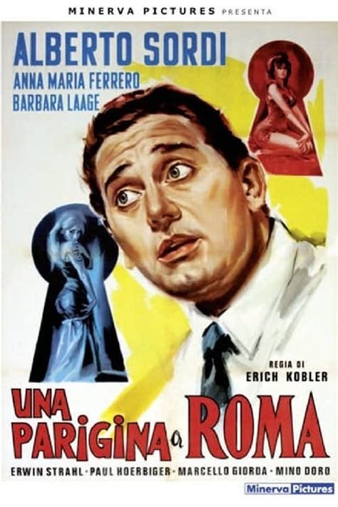 Una Parigina A Roma 1954 The Poster Database TPDb