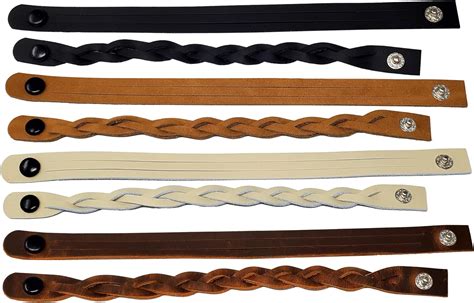 Amazon PITKA LEATHER Mystery Braid Leather Bracelets Kit 8 Pack