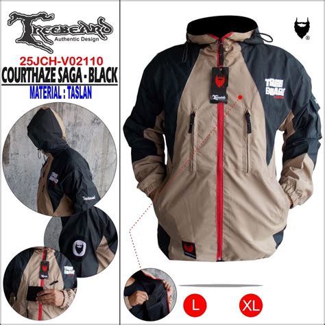 Jual Terlaris Jaket Parasut Pria Outdoor Keren Original Trebeards