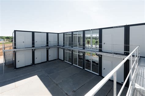 Штабы строительства из блок-контейнеров