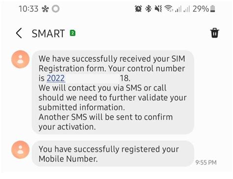 Step By Step Guide Smart Sim Card Registration For The Sim Card