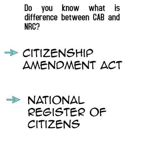 Difference between CAA and NRC_600x579 - The English Post - Breaking ...