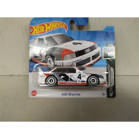 Audi Quattro Imsa Gto Black White Retro Racers Hot Wheels Bcn Stock Cars