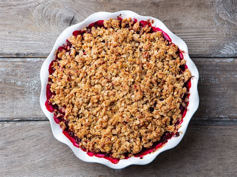 Crumble De Frutos Rojos Receta De Crumble De Frutos Rojos Enfemenino