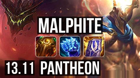 Malph Vs Panth Top Winrate Dominating Kr Master