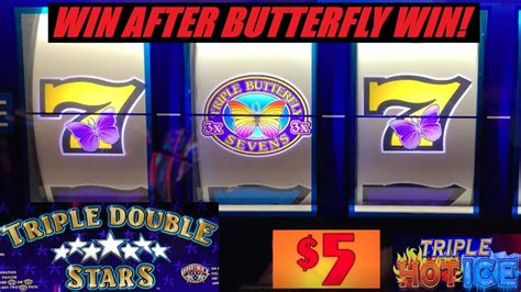 Nice Run On Reel Triple Butterfly Sevens High Limit Slots Triple