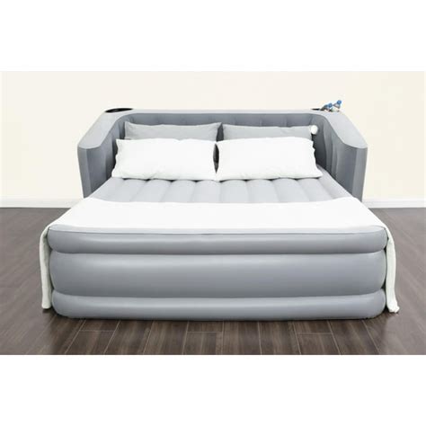 Folding Air Bed Frame With Queen Airbed And Pump – Hanaposy